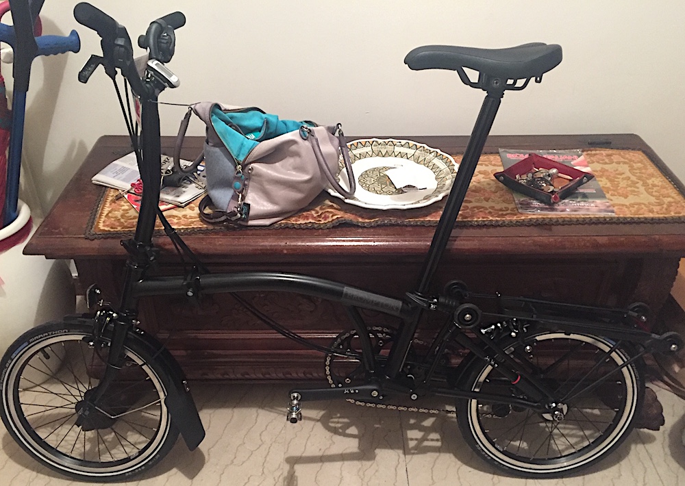 Bici Rubata 2018-11-17 | pieghevole Brompton | ID: 1811191542 | Bologna